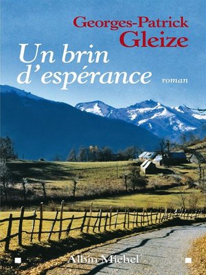 cover image of Un brin d'espérance